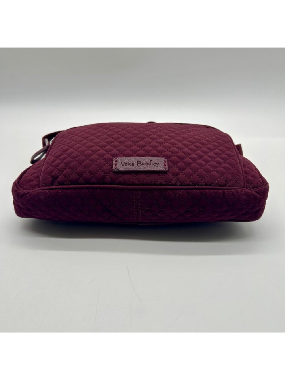 Vera Bradley Burgundy Fabric Crossbody Bag - Picture 5 of 11